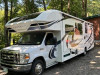 Odyssey Entegra Class C Motorhome rental exterior in Northwood, NH